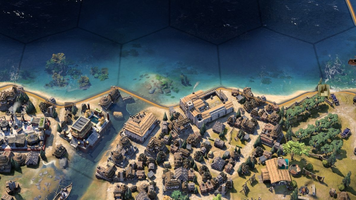 City by the Ocean in Civilization 7