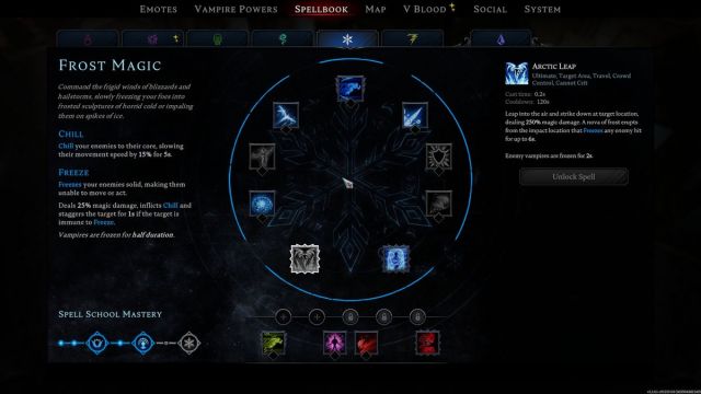 Arctic Leap Magic Spell V Rising