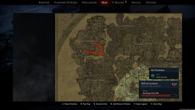 Jakira the Shadow Huntress Location V Rising