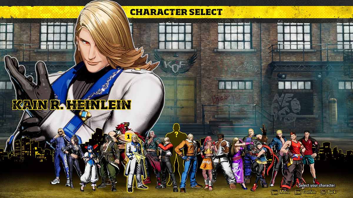 Kain en Fatal Fury: Ciudad de los lobos