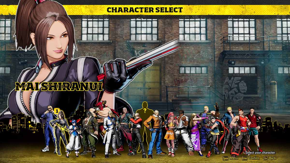 Mai en Fatal Fury: Ciudad de los lobos