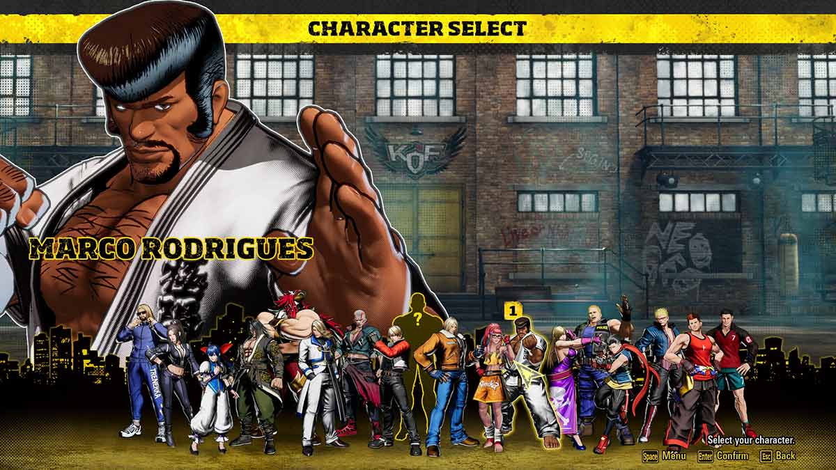 Marco Rodrigues en Fatal Fury: City of the Wolves