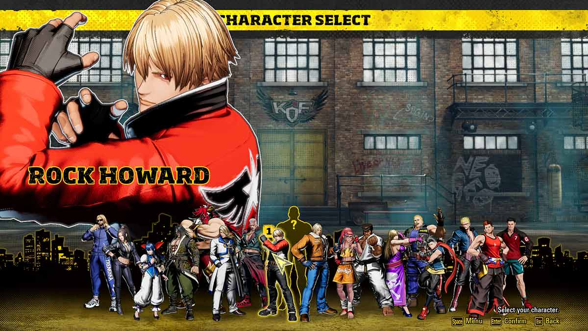 Rock Howard en Fatal Fury: City of the Wolves