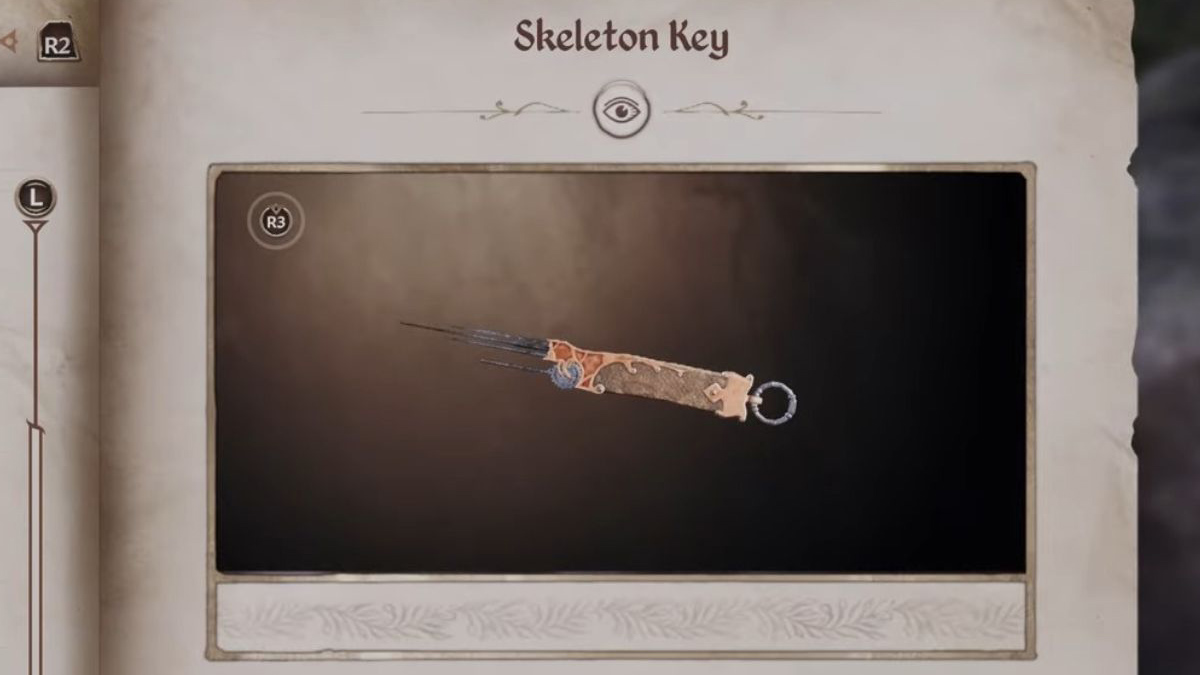 Llave esquelética en el olvido remasterizada