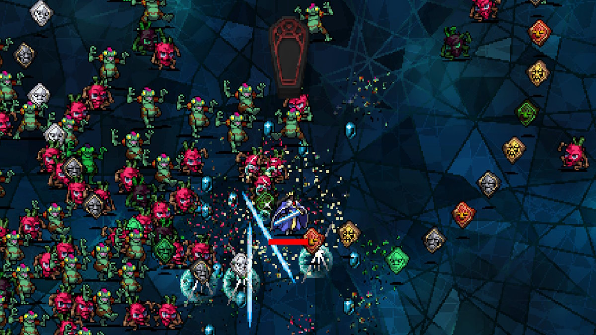 Vampire Survivors Emerald Diorama coffin locations