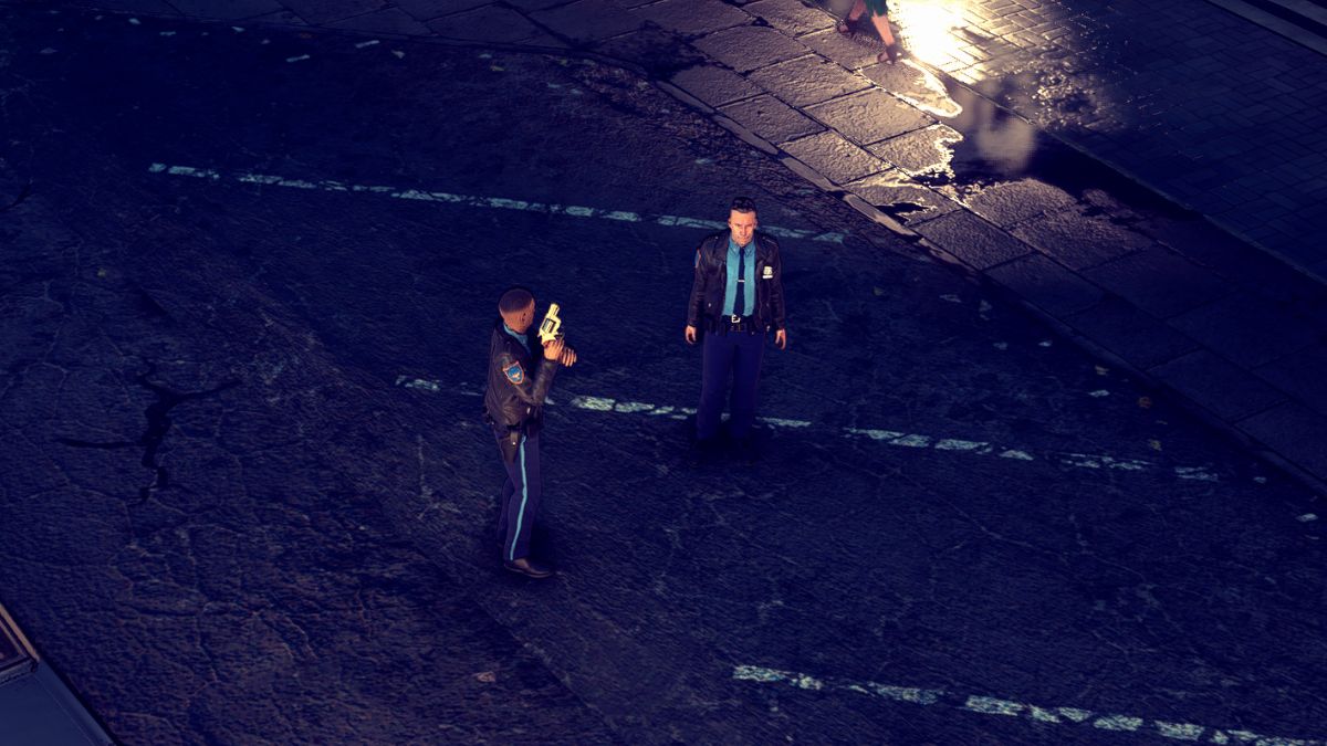 Drawn Weapon The Precinct