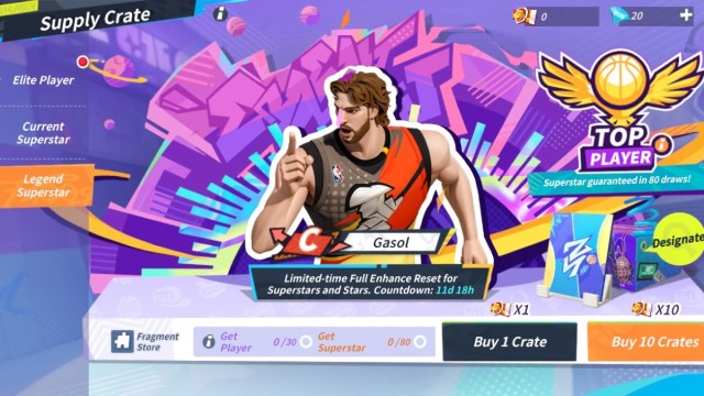 Legend Superstar Banner Dunk City Dynasty