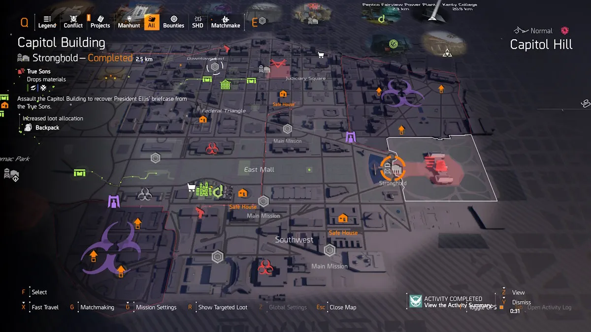 The division 2 capitol