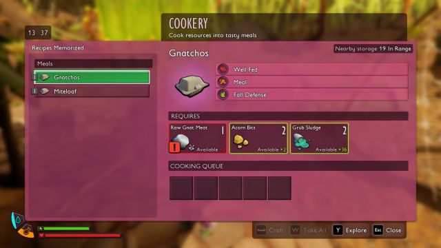 Cooking Fancy Food Grounded 2