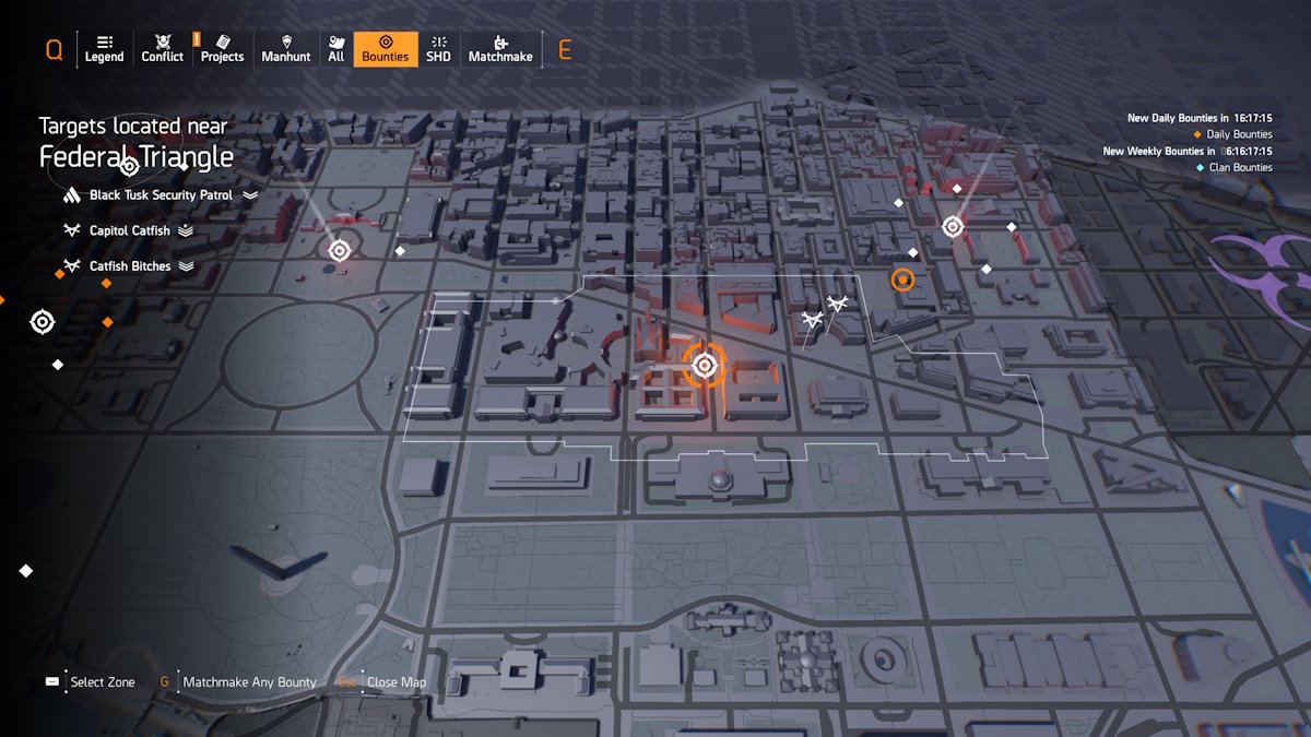 División 2 de colmillo negro