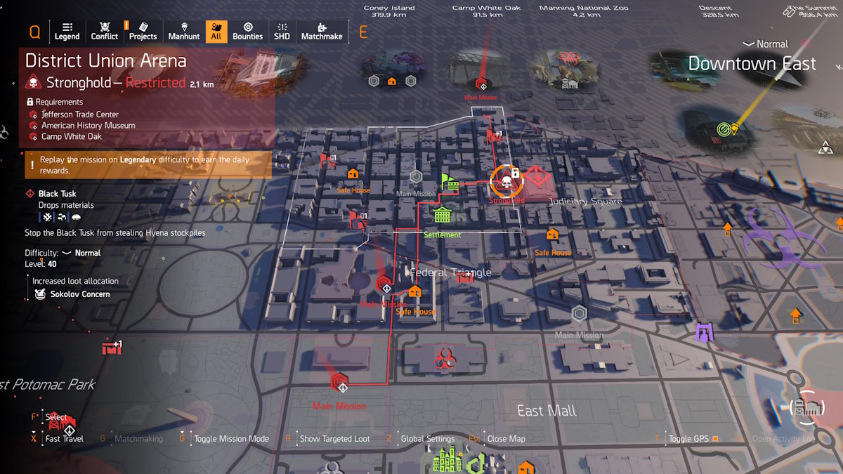 División 2 invadida