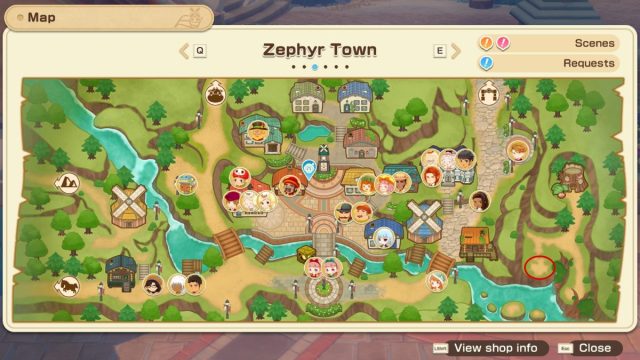 Zephyr Town Mithril Ores Story of Seasons Grand Bazaar