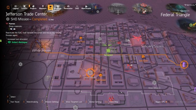 Division 2 Hyenas mission