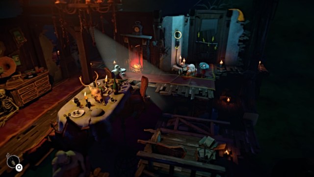 Nena and Gloomy at a firefly door in Gloomy Eyes