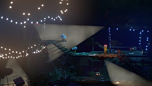 Nena crosses a bridge in Gloomy Eyes