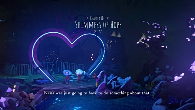 Start of Chapter 10 in Gloomy Eyes