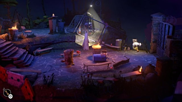 Nena opens the gate in Gloomy Eyes