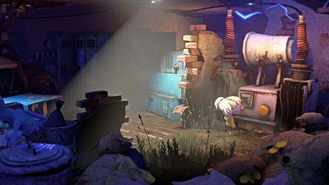 Nena turns off the school power in Gloomy Eyes