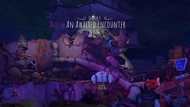 Nena arrives at the school in Gloomy Eyes