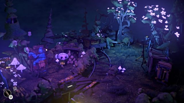 Nena with a log in Gloomy Eyes