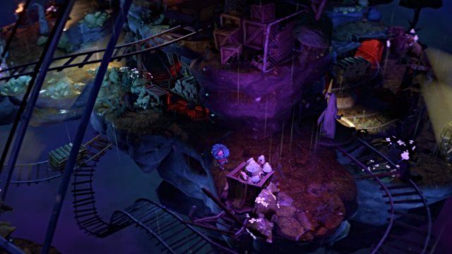 Gloomy evades a watchman in Gloomy Eyes