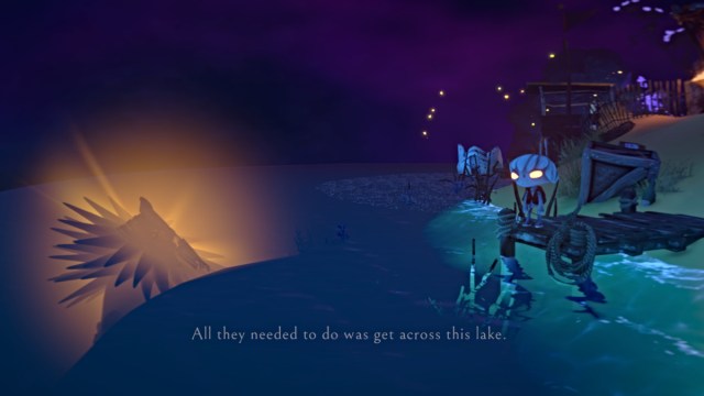 Gloomy at the pier in Gloomy Eyes