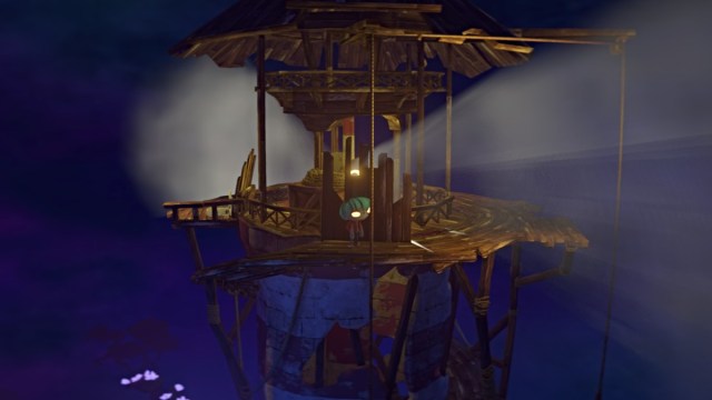 Gloomy on top of a lighthouse in Gloomy Eyes