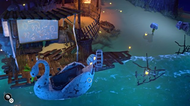 Gloomy carries the water wheel in Gloomy Eyes