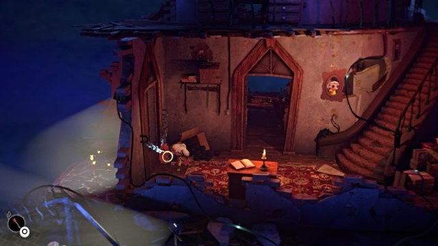 Nena uses the Red Key in Gloomy Eyes