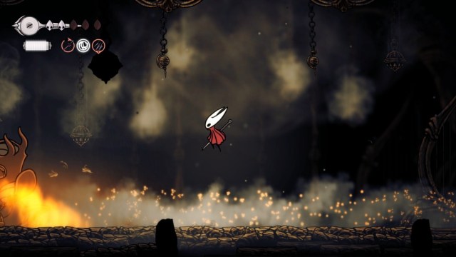Hollow Knight Silksong Last Judge boss fight phase 2 fire slam