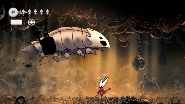 Hollow Knight Silksong Bell Beast Boss jump attack