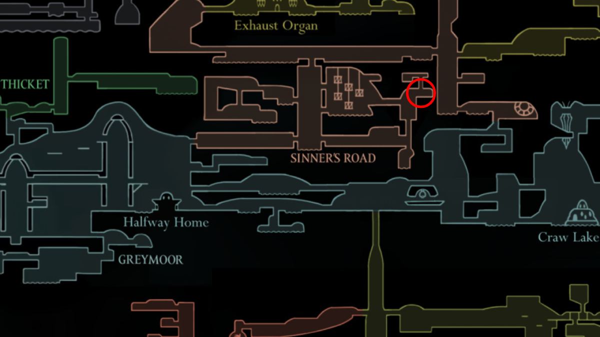 Hollow Knight Silksong pickled muckmaggot boss location