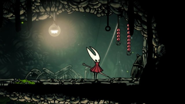 Hollow Knight Silksong Rosary String hanging from walls