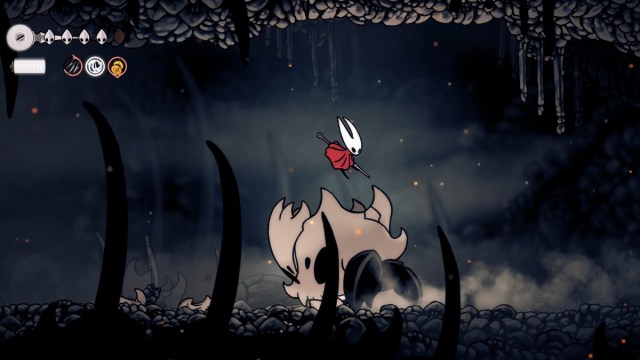 Hollow Knight Silksong Skull Tyrant charge attack