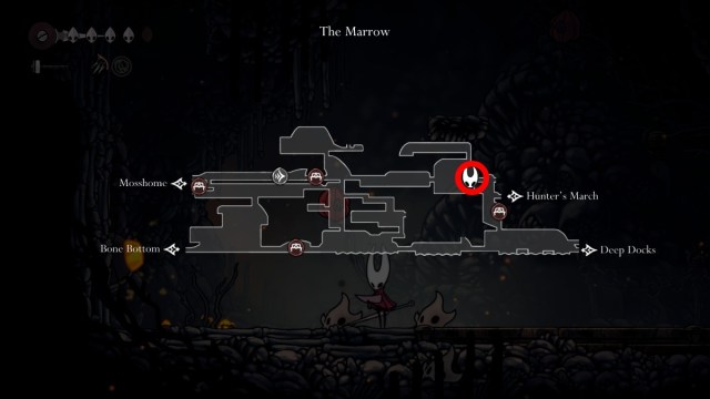 Hollow Knight Silksong Volatile Flintbeetle #3 map location