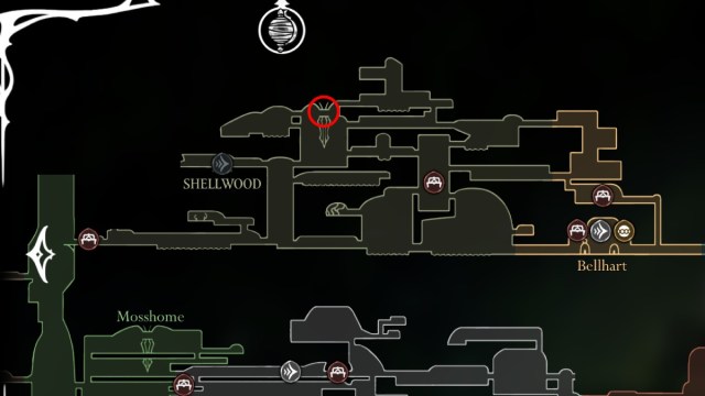 Hollow Knight Silk Song wall jump location