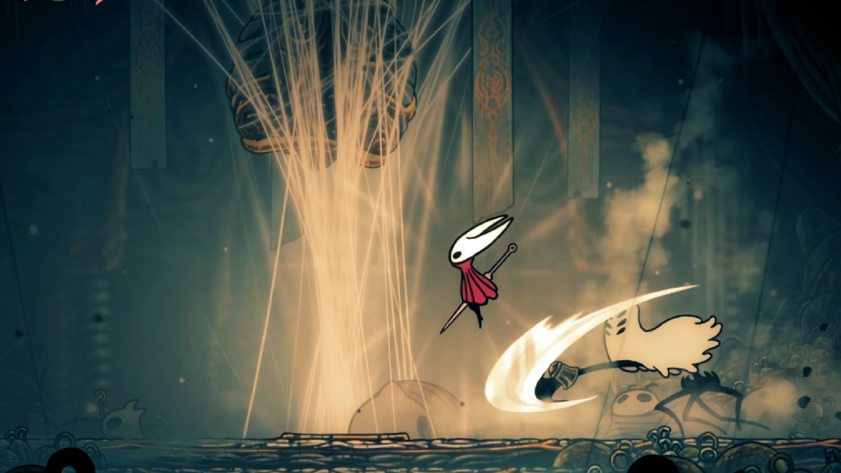 Hollow Knight Silksong Widow Boss Fight Empodered Dash Attack Fase 2