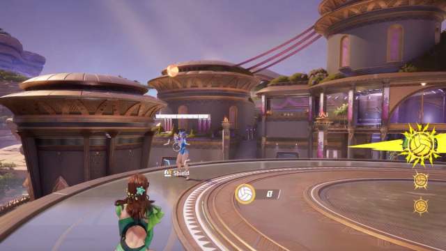 Mantis and Invisible Woman playing volleyball in marvel rivals