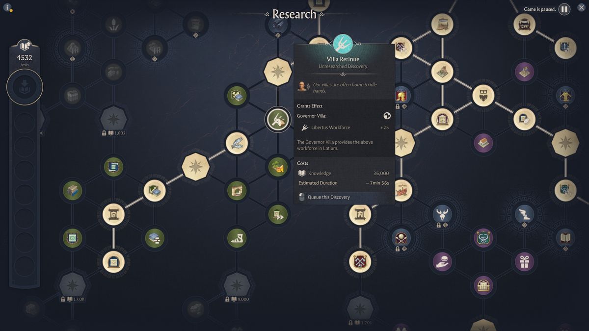 Discovery Workforce Buff Anno 117 Pax Romana