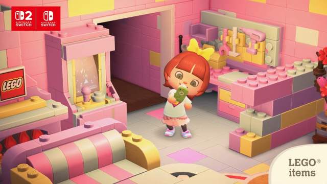 Lego items in animal crossing