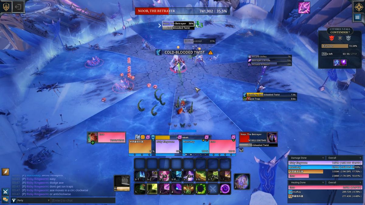 Noor, The Betrayer Fight Cold-Blooded Twist Fellowship