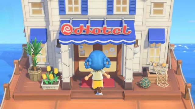 Hotel in animal crossing new horizons