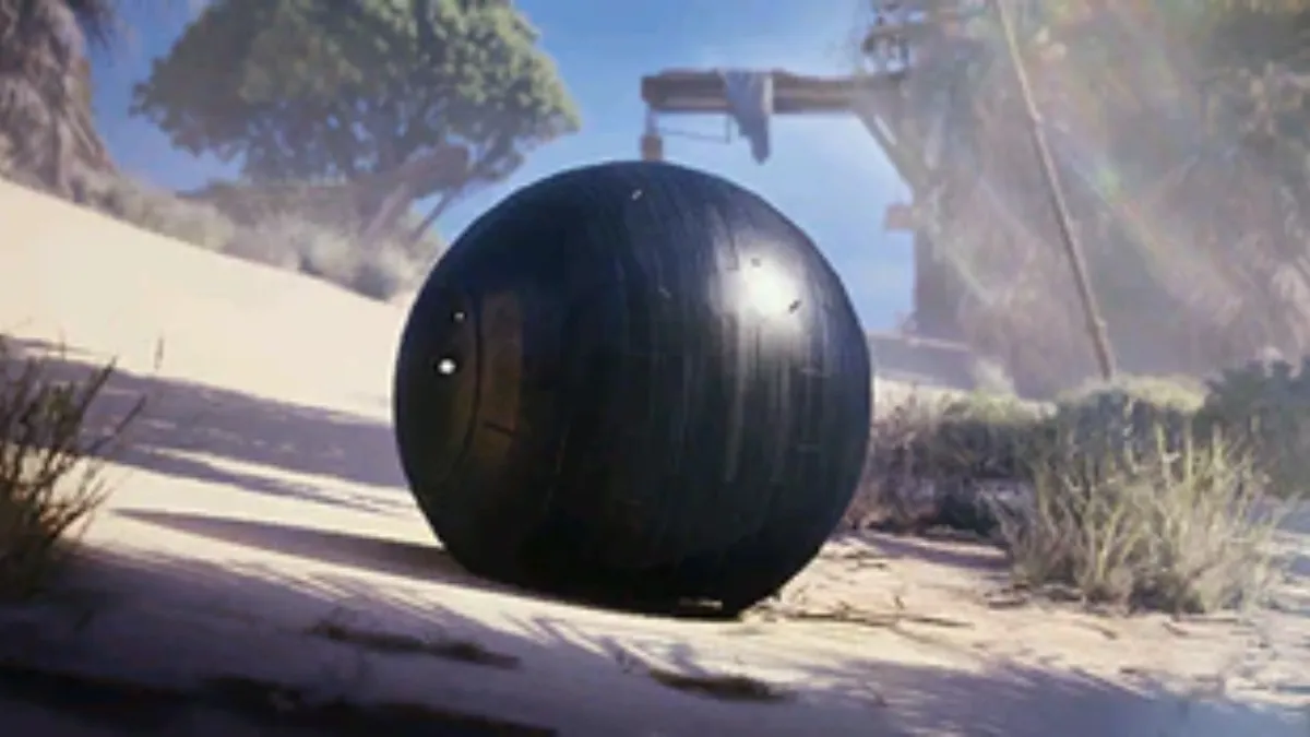 ARC Raiders ARC Enemy Investigator Big Black Ball with Scanner