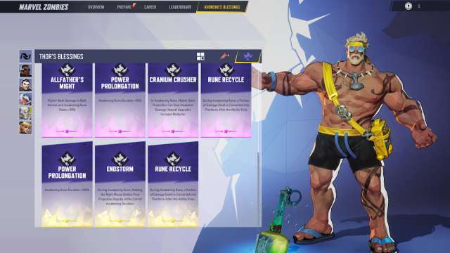 thor blue blessings marvel rivals zombies