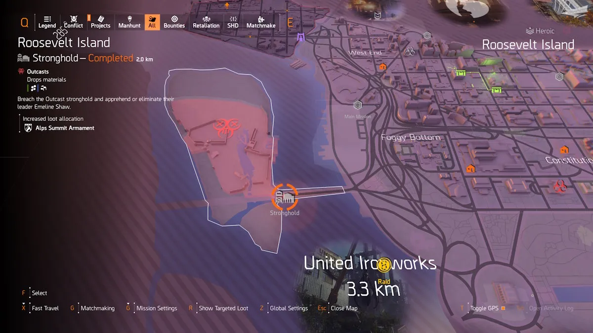 第 2 区 罗斯福岛