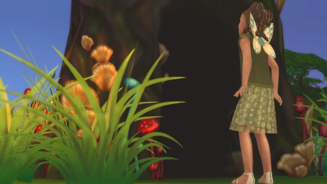 Entering sylvan glade in the sims 4