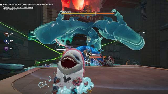 Jeff fighting namor in marvel zombies in marvel rivals