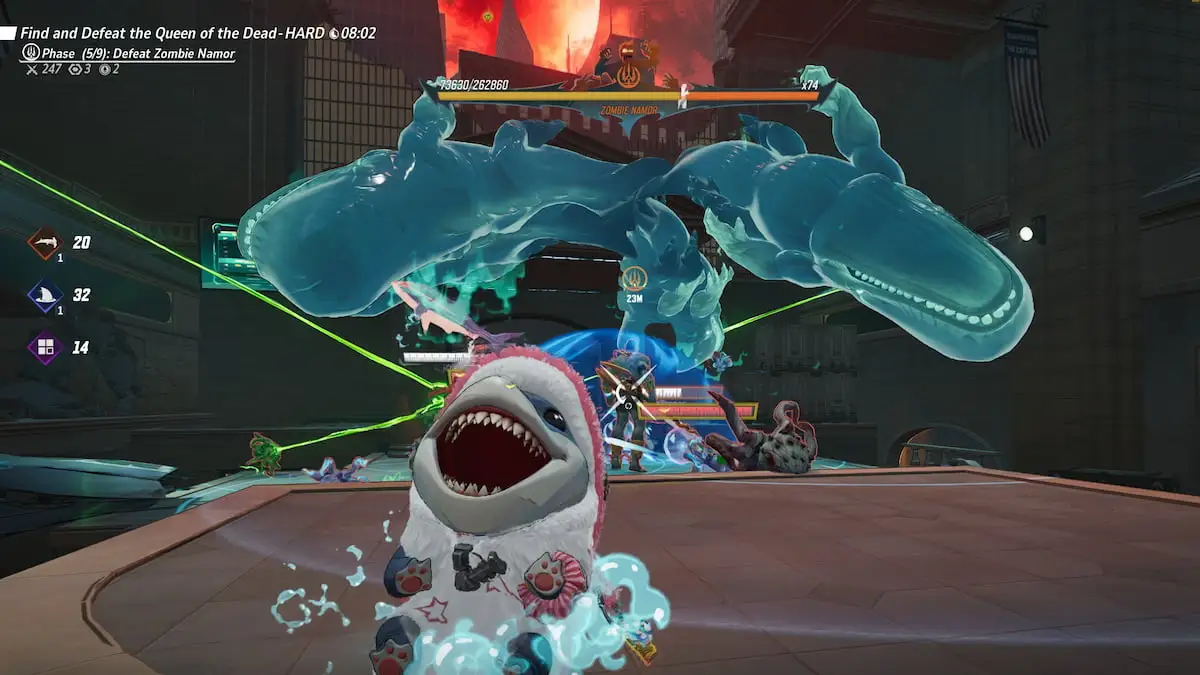 Jeff Namor Marvel Rival Zombie Fighting Zombies