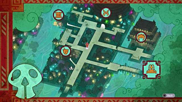 Map of Eunimonya in The Lonesome Guild