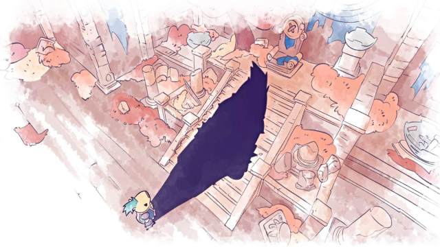 Memory scene in The Lonesome Guild